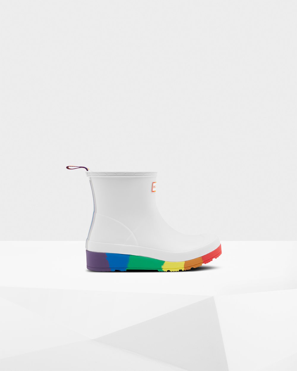 Hunter Original Pride Flatform Rain For Women - Play Boots White | India AUQSW3549